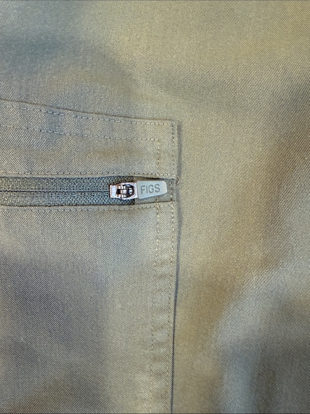 Figs Olive Green Scrubs - Picture 2 of 5